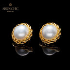 Boucles d'oreilles guirlande de perles Mabe 5906