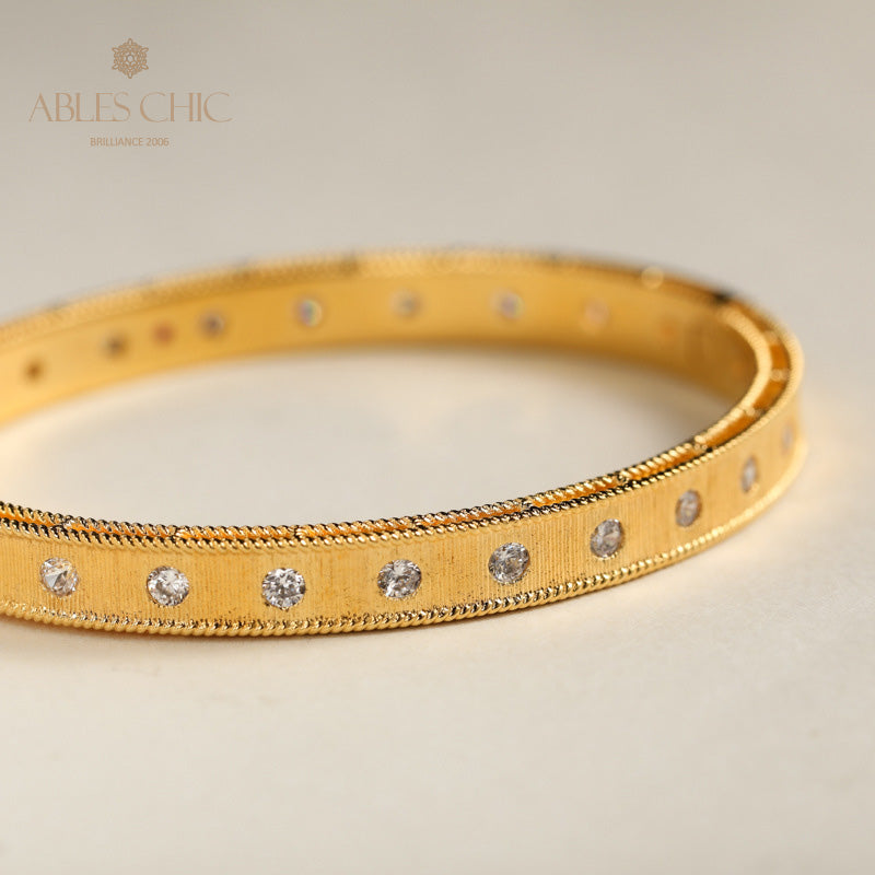 Bracelet soyeux élément en tissu 203588