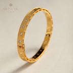 Bracelet soyeux élément en tissu 203588