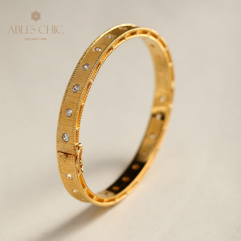 Bracelet soyeux élément en tissu 203588