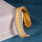 Bracelet ajouré en tissu 6034