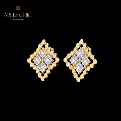 Boucles d'oreilles florales Clover Fretworks 5825