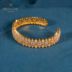 Bracelet ajouré floral 6040