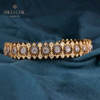 Bracelet ajouré floral 6040