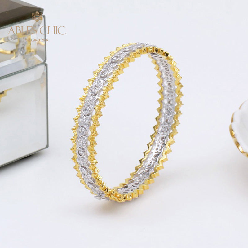 Bracelet Aéré Jantes Florales 5465