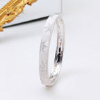 Bracelet Soyeux Feuille Étoilée 5522
