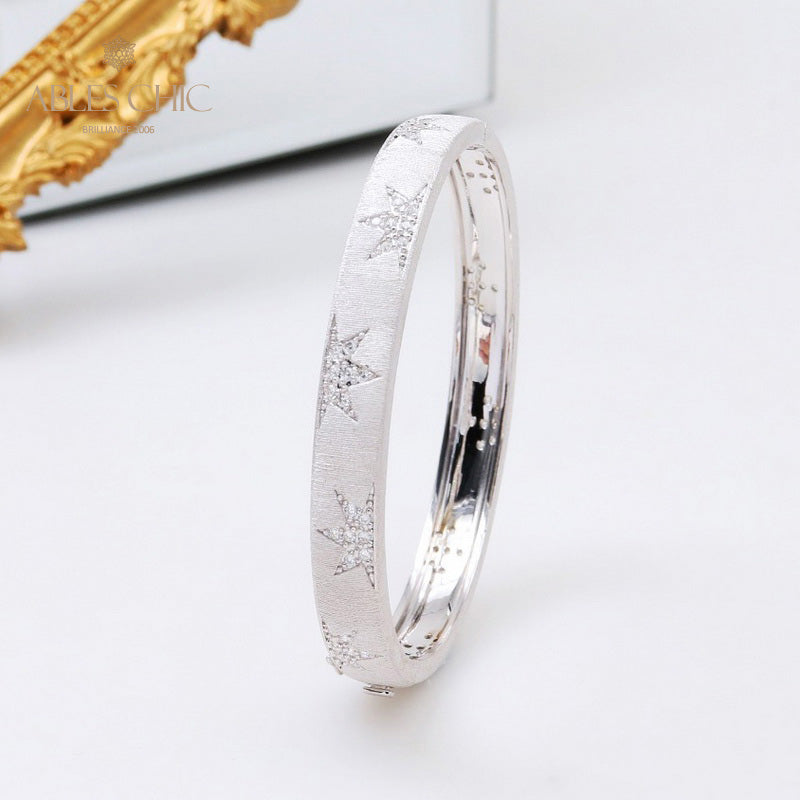 Bracelet Soyeux Feuille Étoilée 5522