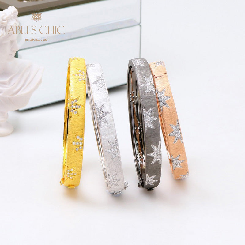 Bracelet Soyeux Feuille Étoilée 5522