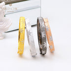 Bracelet Soyeux Feuille Étoilée 5522