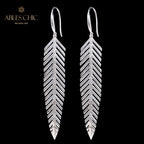 Boucles d'oreilles lustre en aiguilles de pin 5937