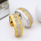Bracelet Fleurs Gravées 5439