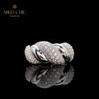 Bague Fleur Pavée Infini 5977