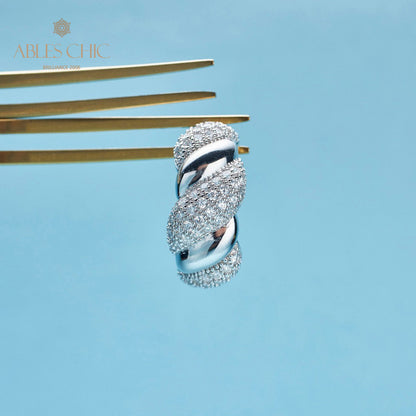 Bague Fleur Pavée Infini 5977