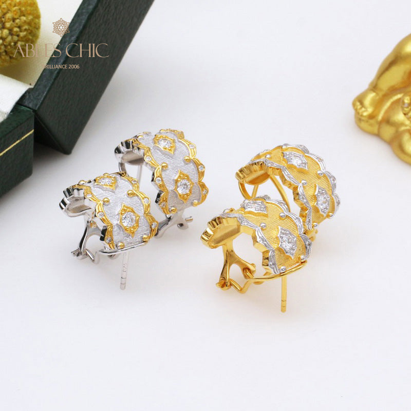 Boucles d'oreilles Fretworks étoilées soyeuses 5399