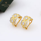 Boucles d'oreilles Fretworks étoilées soyeuses 5398