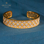 Bracelet étoilé de tempérament en tissu 6038