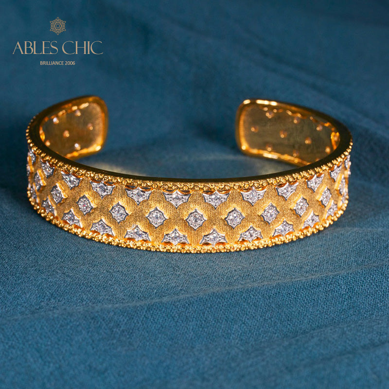 Bracelet étoilé de tempérament en tissu 6038