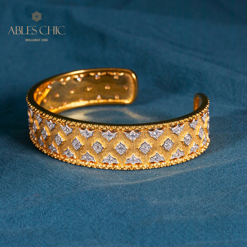 Bracelet étoilé de tempérament en tissu 6038