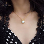 Pendentif nœud papillon en perles Mabe 5848