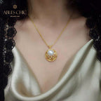 Pendentif en filigrane de perles Mabe 5843