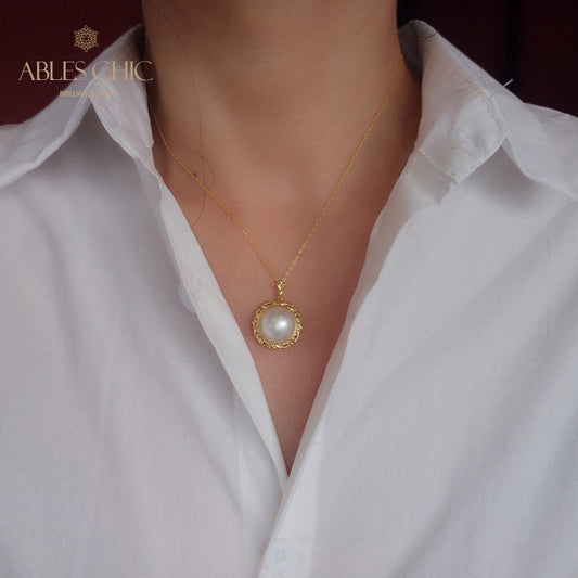 Pendentif en filigrane de perles Mabe 5905
