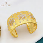 Bracelet Soyeux Fleurs Sunburst 5649