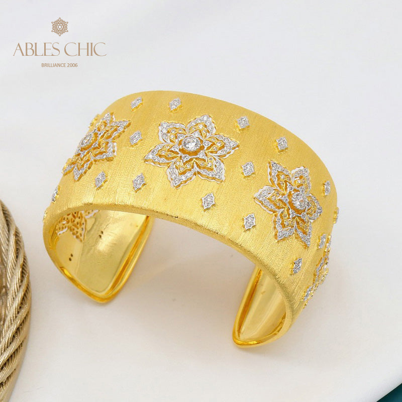 Bracelet Soyeux Fleurs Sunburst 5649
