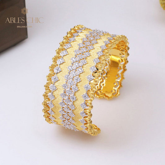 Bracelet étoilé élément en tissu 5076