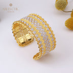 Bracelet étoilé élément en tissu 5076