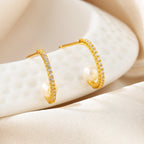 Huggies en fil de perles d'eau douce PE1036