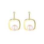 Boucles d'oreilles en fil de perles d'eau douce PE1042
