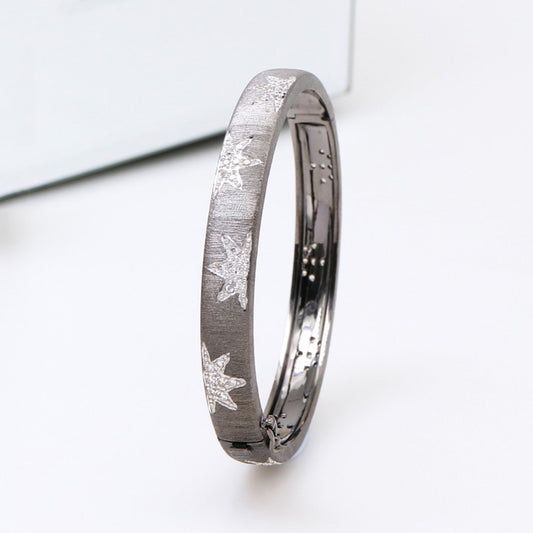 Bracelet Soyeux Feuille Étoilée 5522