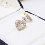 Boucles d'oreilles Trio-Tone Coeur Infini 5292