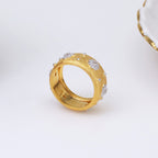Bague Soyeuse Fleurs Étoilées 5027