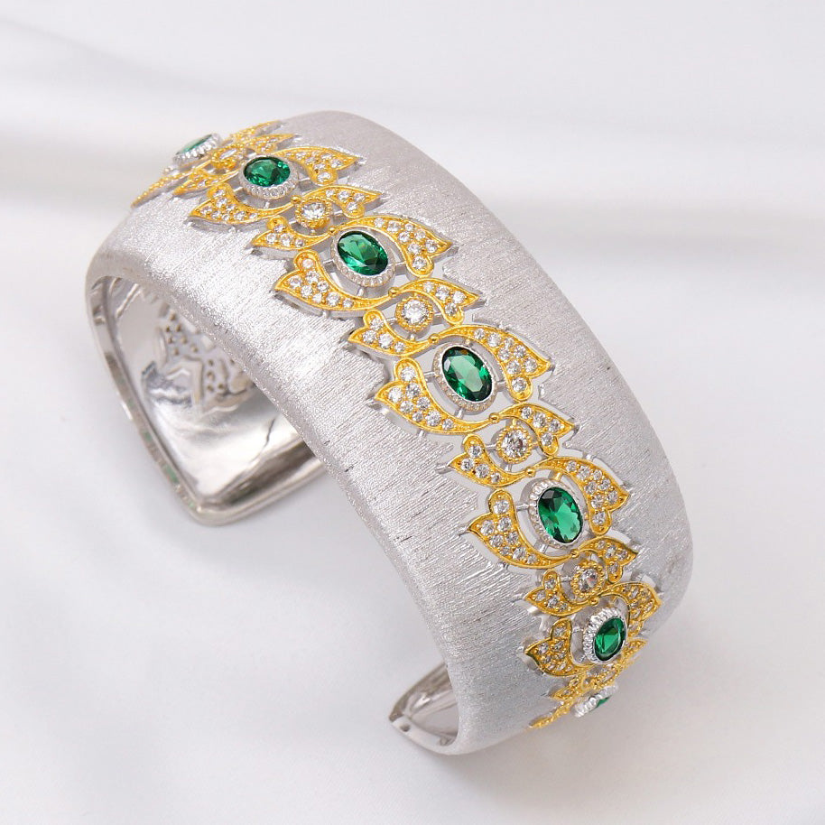 Bracelet Soyeux Pierres Étoilées 5602