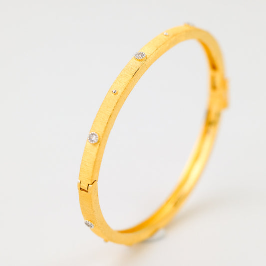 Bracelet Jonc Fleurs En Tissu 5680