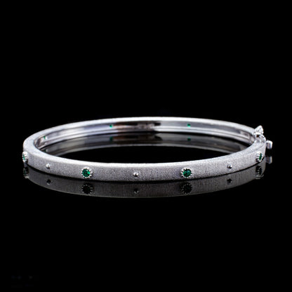 Bracelet Jonc Fleurs En Tissu 5680