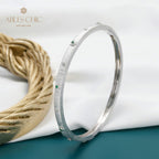Bracelet étoiles en tissu CZ 5639
