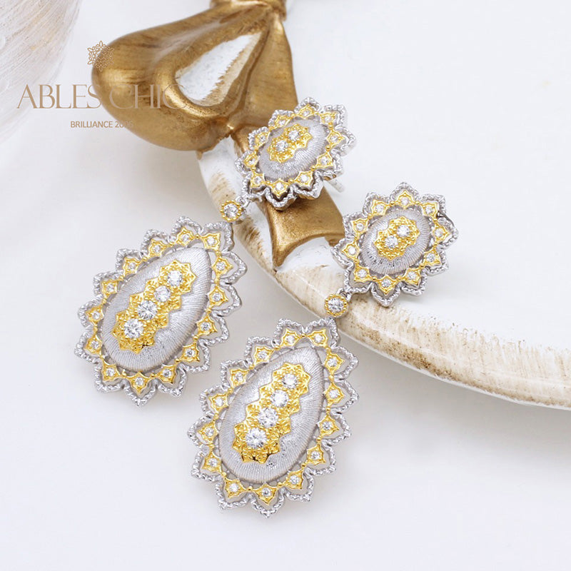 Boucles d'Oreilles Fretworks Soyeuses 5003