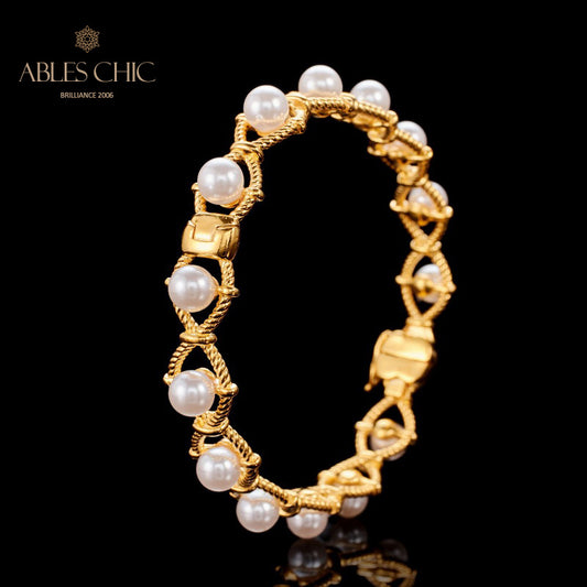 Bracelet de perles en chaîne de corde infini 6109