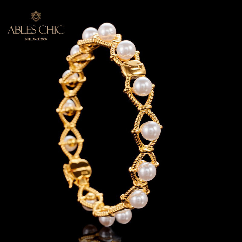 Bracelet de perles en chaîne de corde infini 6109