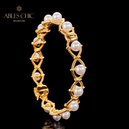 Bracelet de perles en chaîne de corde infini 6109