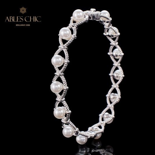 Bracelet de perles en chaîne de corde infini 6109