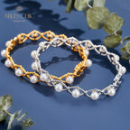 Bracelet de perles en chaîne de corde infini 6109