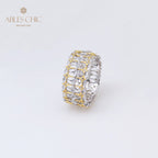 Bague Large Filigrane Étoilé 5137