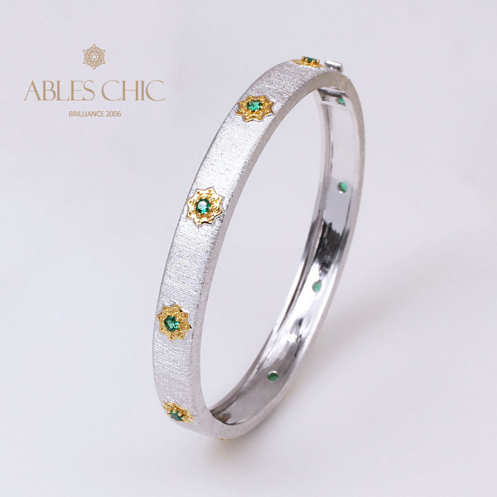 Bracelet Iconique Étoiles Émeraude 5030