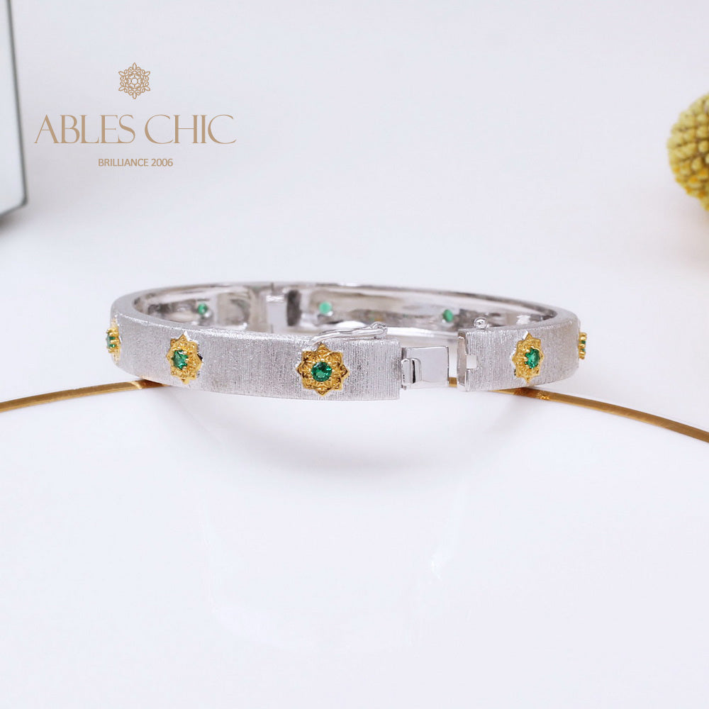 Bracelet Iconique Étoiles Émeraude 5030