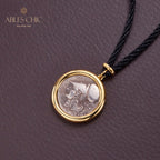 Collier de pièces de monnaie romaines 5761