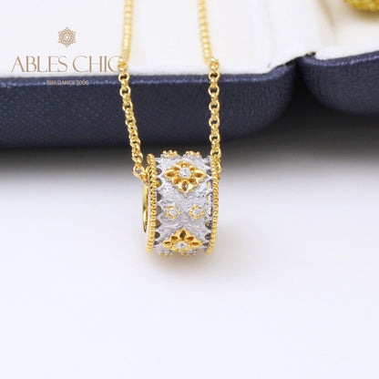 Collier Floral Trèfles Fretwork 5005