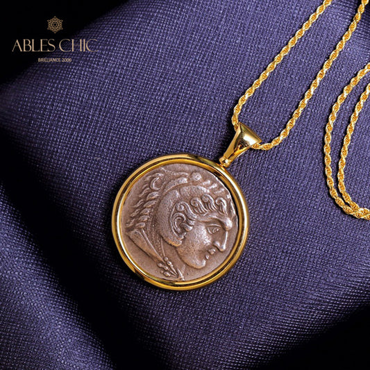 Collier de pièces de monnaie romaines 5718